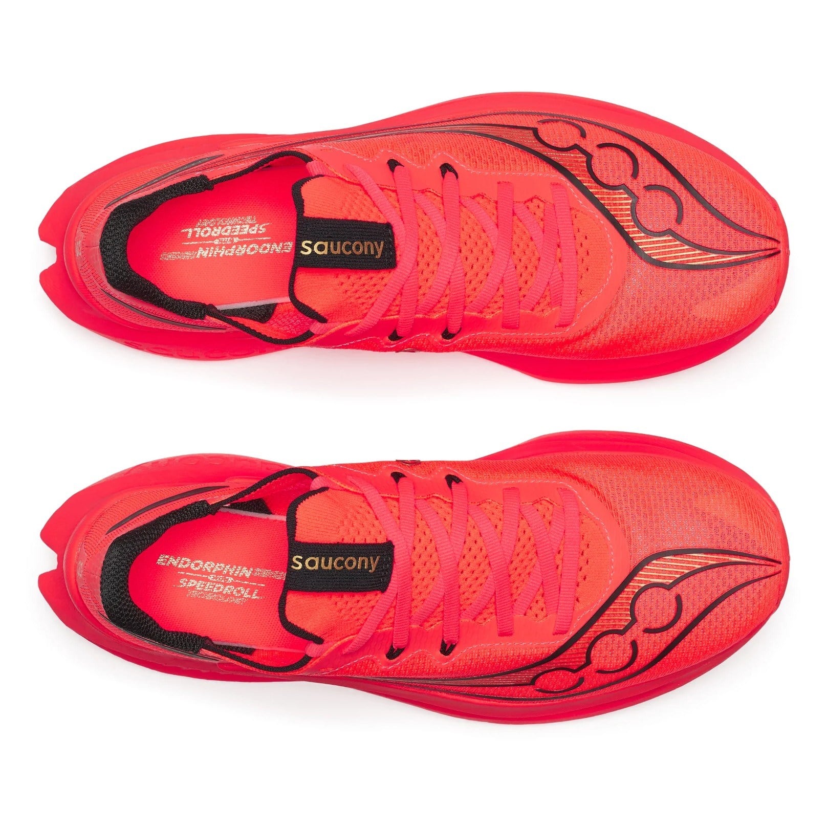 Saucony Endorphin Pro 5 - Mens Racing Shoes - Vizired/Black - image 5