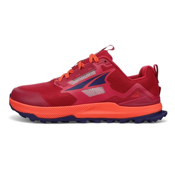 Altra Lone Peak 7 - Womens Trail Running Shoes - Dark Red