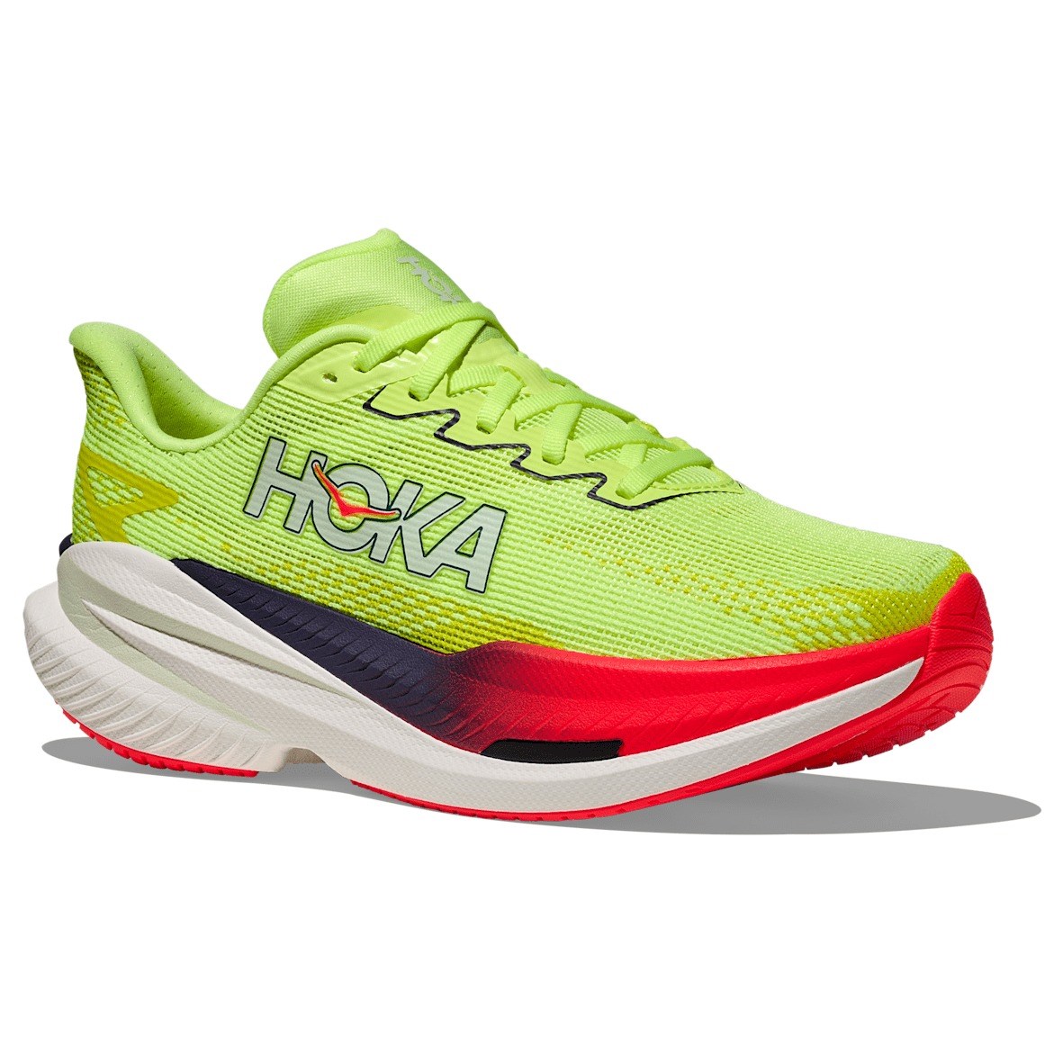 Hoka Mach X 3 - Womens Running Shoes - Neon Yuzu/Squid Ink