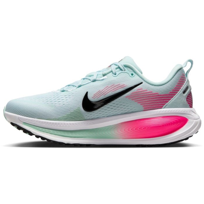 Nike Vomero 18 - Womens Running Shoes - Glacier Blue/Black/White/Hyper Pink