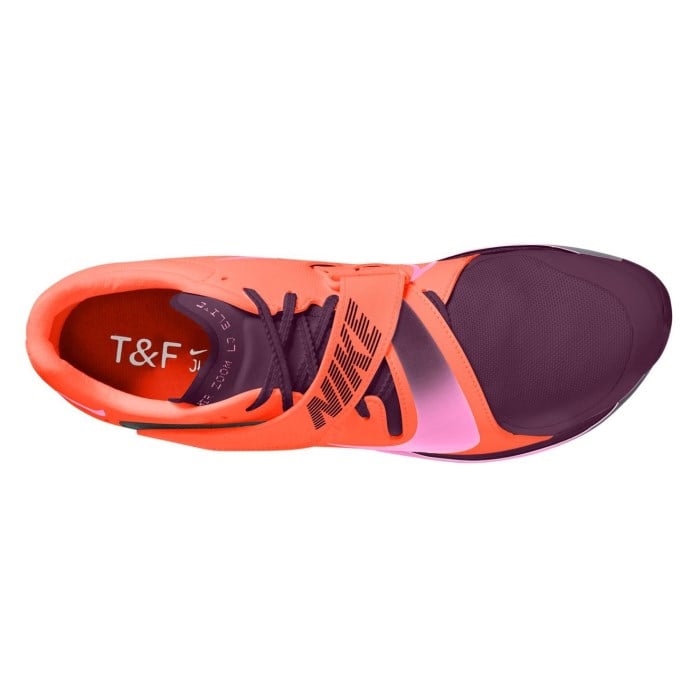 Nike Air Zoom Long Jump Elite - Unisex Jumping Spikes - Hyper Crimson/Bordeaux-Pink Spell - image 6