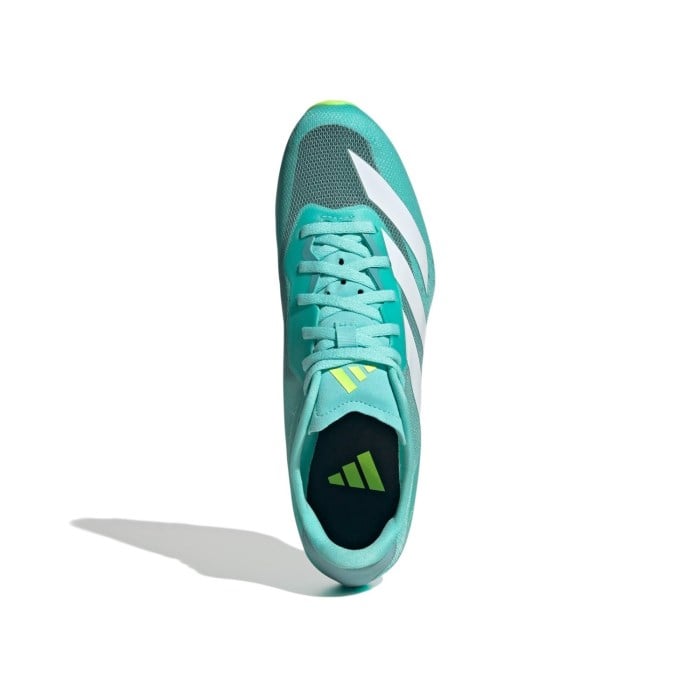 adidas SprintStar - Unisex Sprint Spikes - Flash Aqua/Cloud White/Lucid Lemon