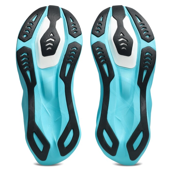 Asics Novablast 6 - Womens Running Shoes - Energy Aqua/White - image 5