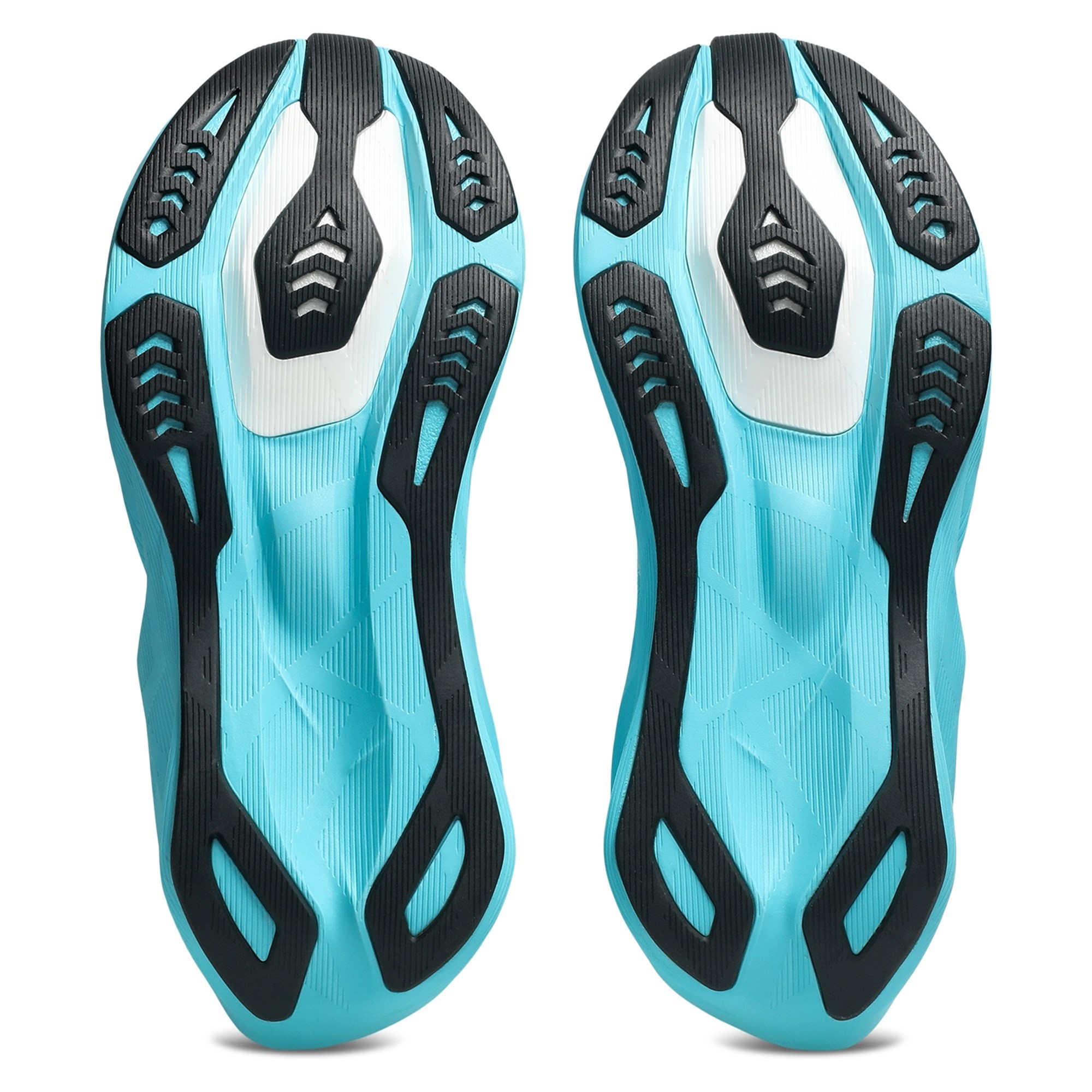 Asics Novablast 6 - Womens Running Shoes - Energy Aqua/White - image 5