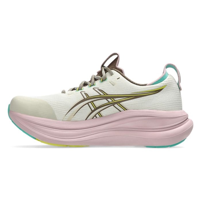 Asics Gel Nimbus 28 TR - Womens Trail Running Shoes - Light Dust/Clay Cannon