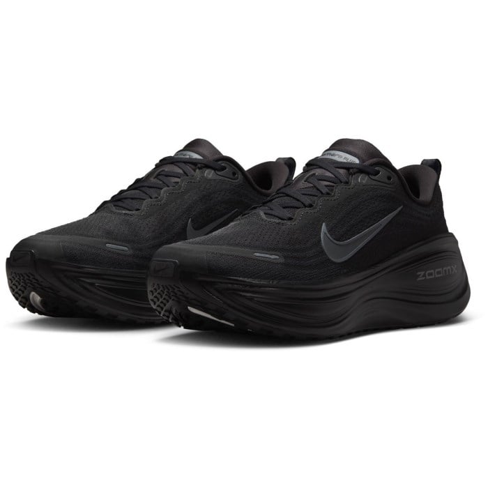 Nike Vomero Plus - Mens Running Shoes - Black/Dark Smoke Grey/Metallic Dark Grey