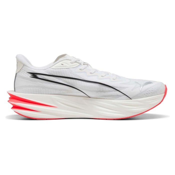 Puma Deviate Pure Nitro - Mens Running Shoes - White/Ultra Red - image 2