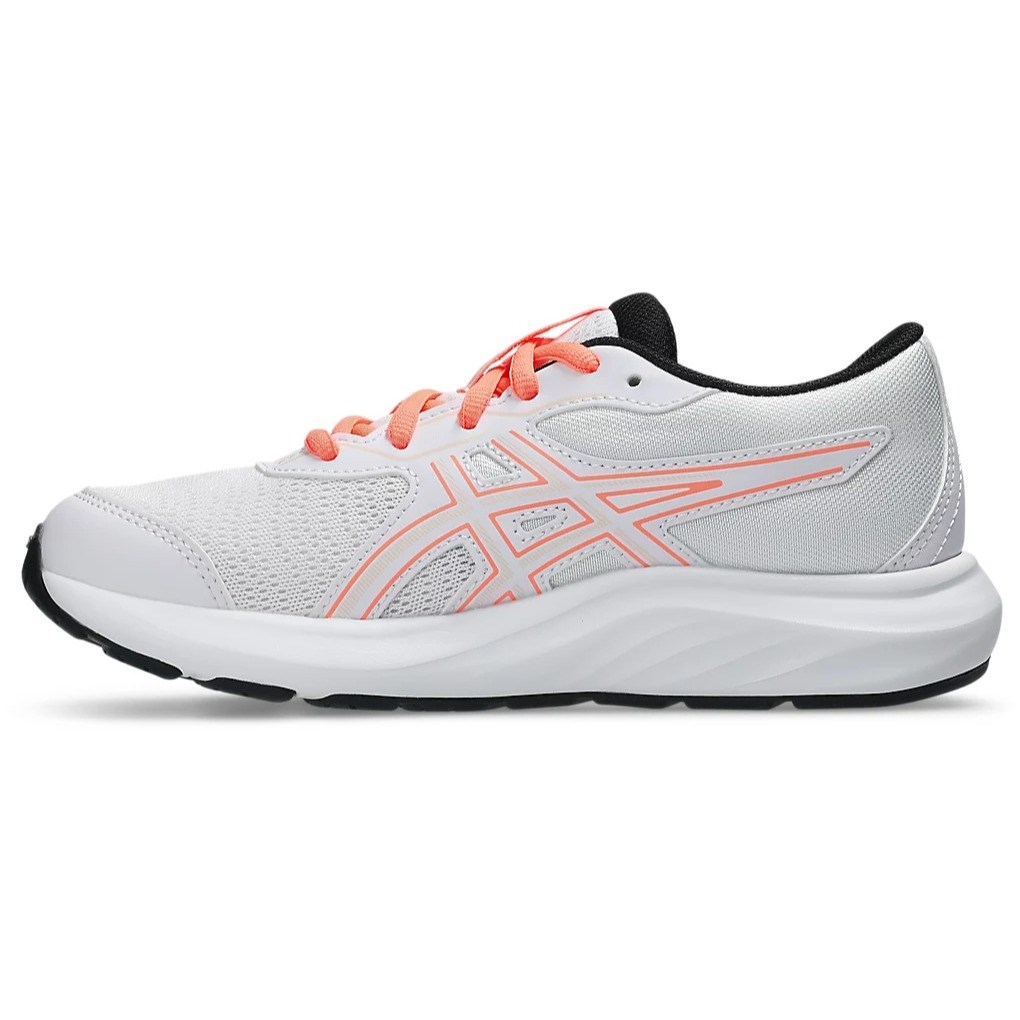 Asics Contend 9 GS - Kids Running Shoes - White/Pearl Pink