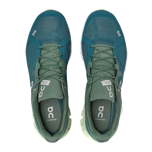 On Cloudflow - Mens Running Shoes - Sea/Petrol