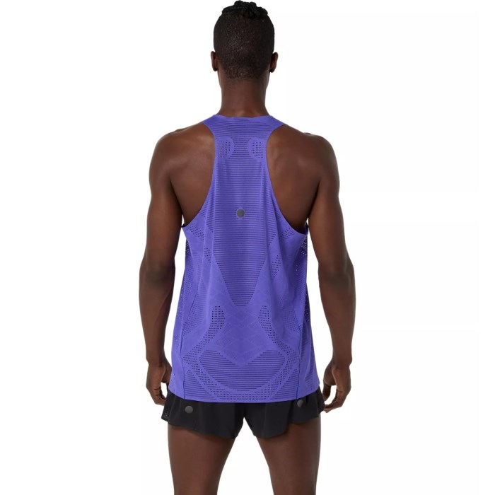 Asics MetaRun Mens Singlet - Cobalt Burst