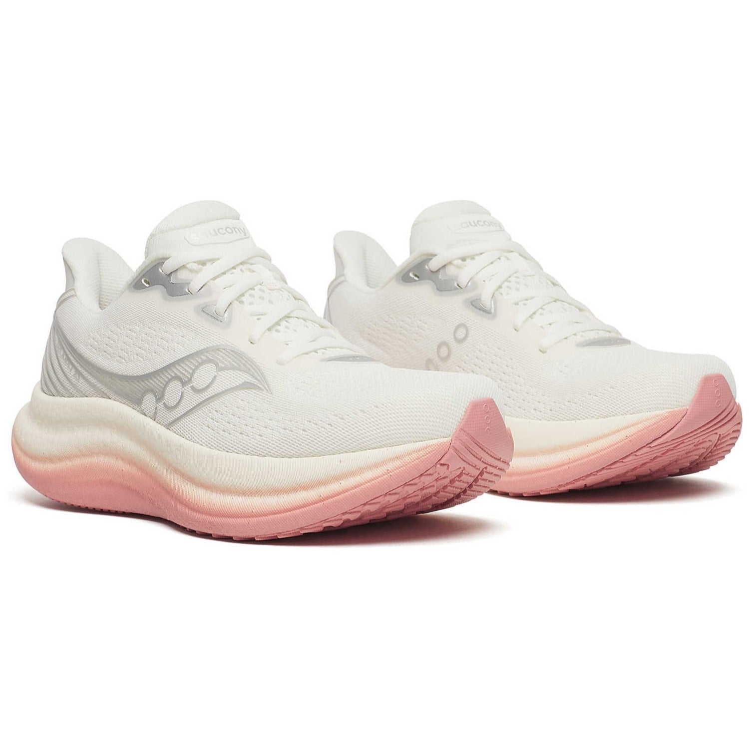 Saucony Triumph 23 - Womens Running Shoes - Ivory/Mauve