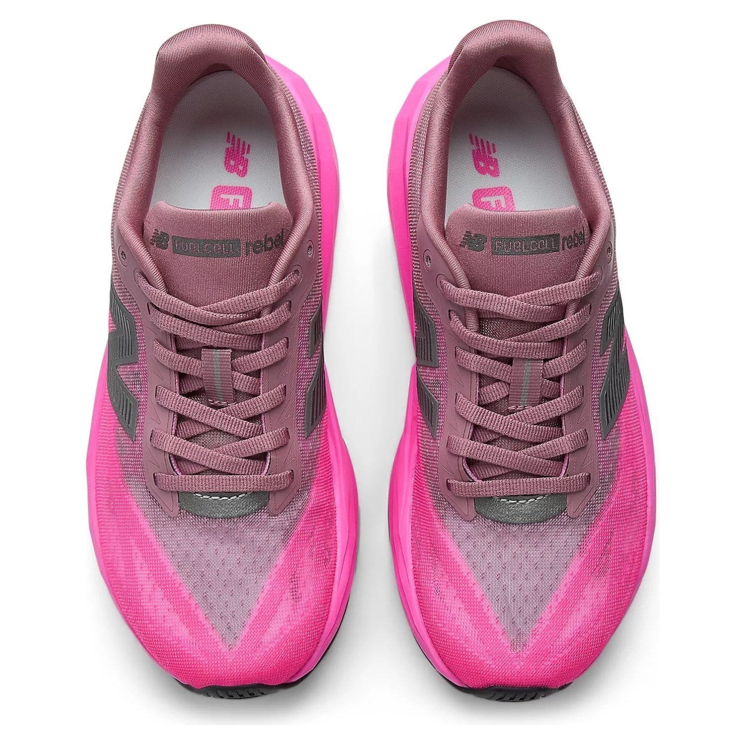 New Balance FuelCell Rebel v5 - Womens Running Shoes - Pink Heat/Rosewood