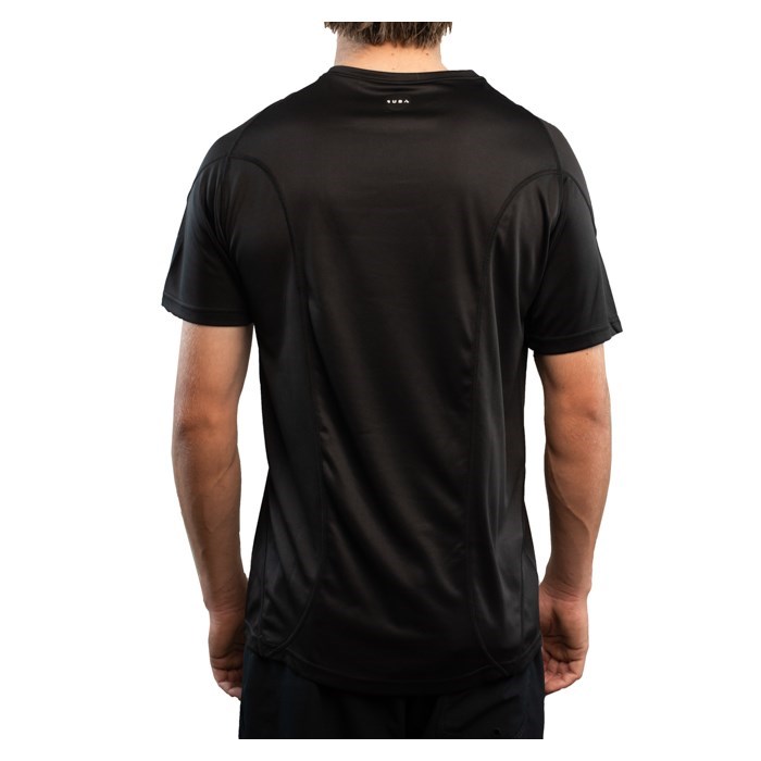 SUB4 Action Mens Running T-Shirt - Black