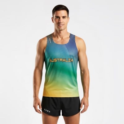 SUB4 Australia Team Singlet - Mens