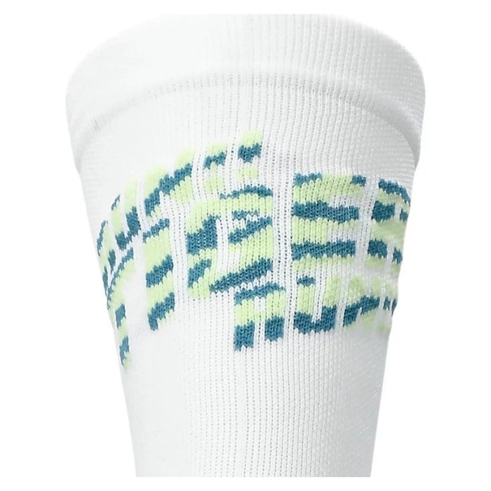 Asics Unisex Performance Run Crew Socks - Brilliant White/Illuminate Yellow - image 4