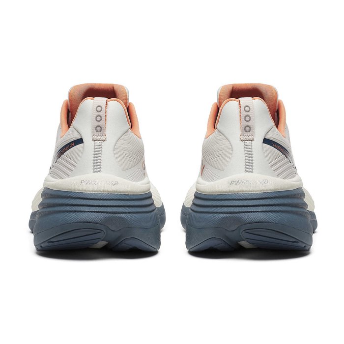 Saucony Hurricane 24 - Mens Running Shoes - Vanilla/Dusk