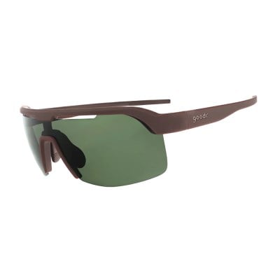 Goodr Bolt G Polarised Sports Sunglasses - Darkwood Coffee Ritual