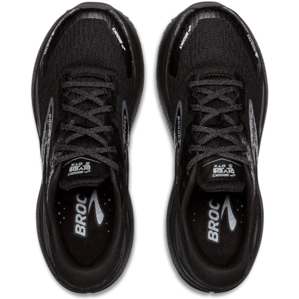 Brooks Divide 5 GTX - Womens Trail Running Shoes - Black/Alloy/Primer