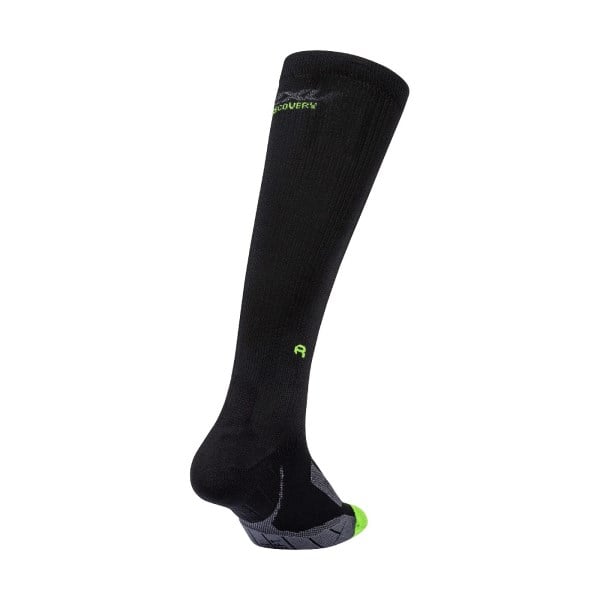 2XU Unisex Compression Recovery Socks - Black