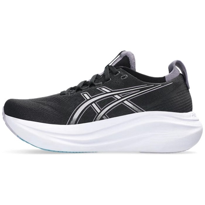 Asics Gel Nimbus 27 - Womens Running Shoes - Black/Dusk Violet