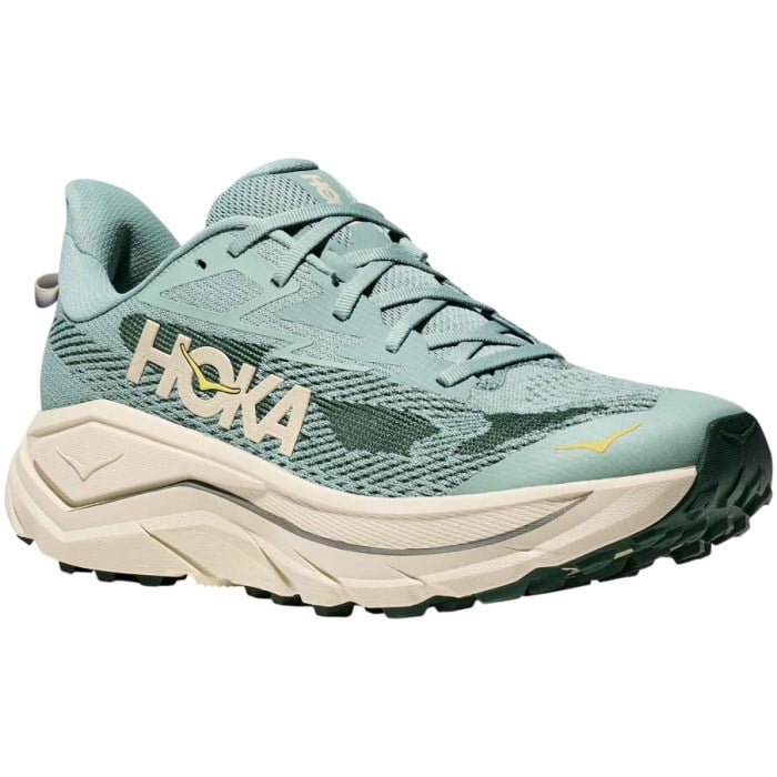 Hoka Challenger 8 - Mens Trail Running Shoes - Jade/Truffle Salt