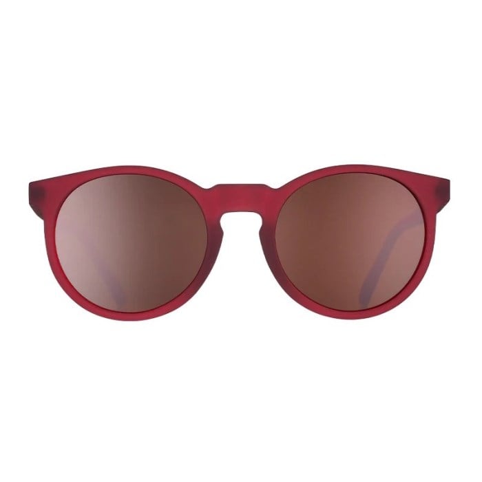 Goodr Circle Gs Polarised Sports Sunglasses - I am Wearing Burgundy