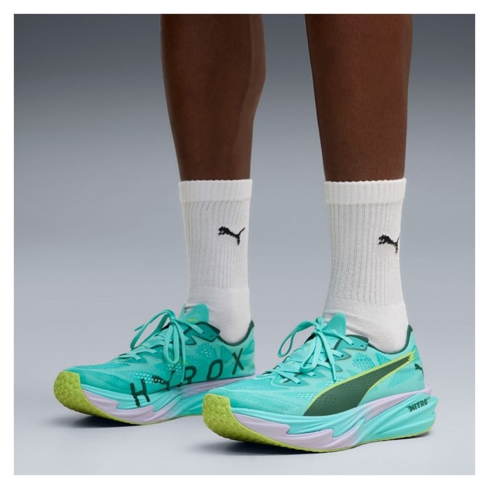 Puma Deviate Nitro Elite 4 Hyrox - Mens Running Shoes - Intense Mint/Light Lavender - image 7