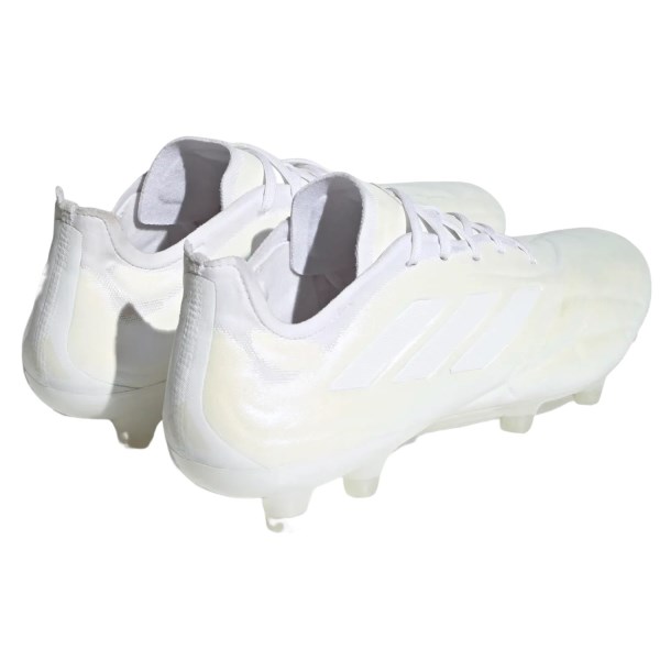 Adidas Copa Pure.1 FG - Unisex Football Boots - Cloud White/Cloud White/Zero Metallic