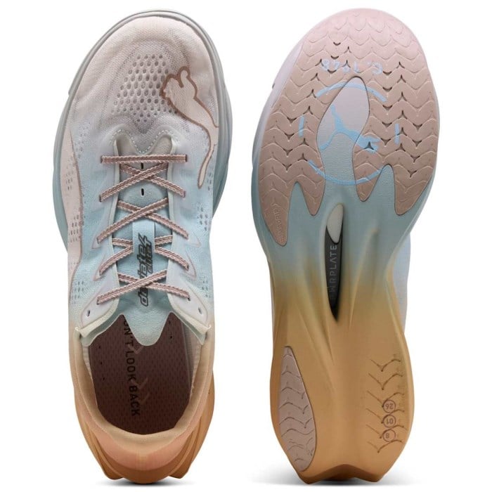 Puma Deviate Nitro Elite 4 Run Club - Mens Running Shoes - Jasmine Flower/Lucite/Almost Apricot