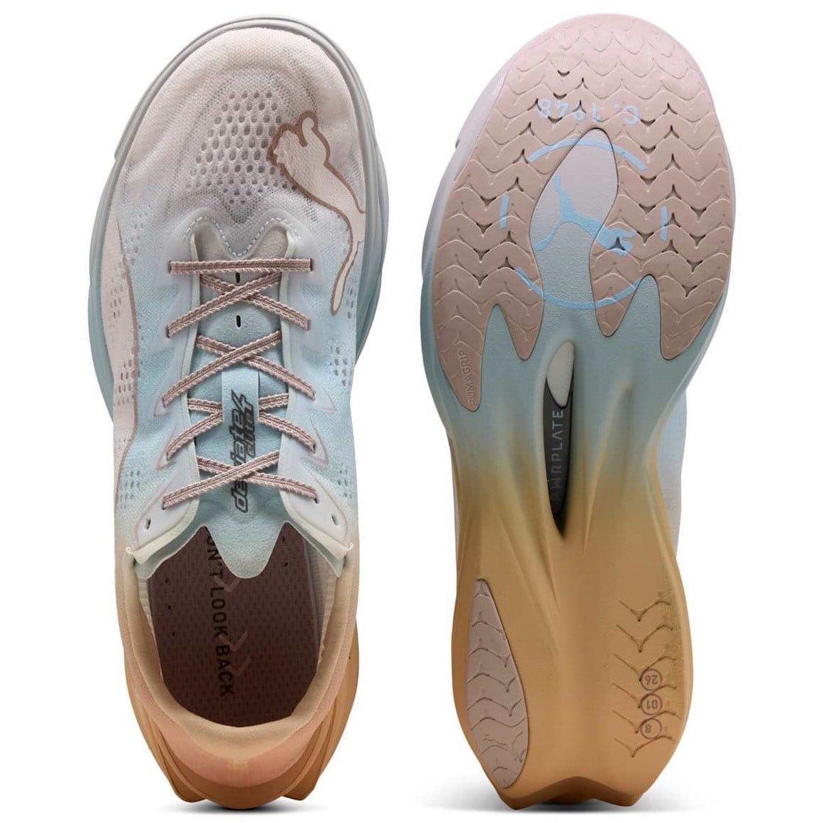 Puma Deviate Nitro Elite 4 Run Club - Mens Running Shoes - Jasmine Flower/Lucite/Almost Apricot