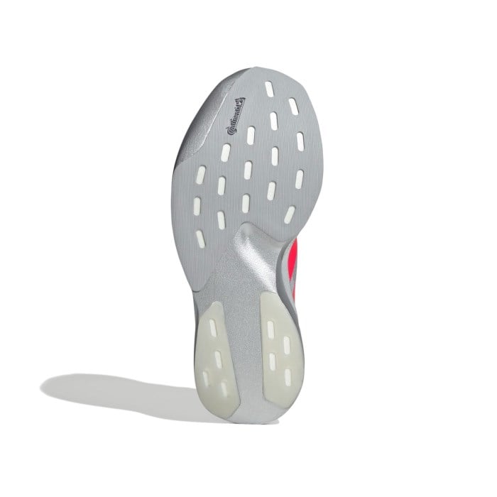 adidas Adizero Evo SL - Womens Running Shoes - Silver Metallic/Lucid Red/Iron Metallic