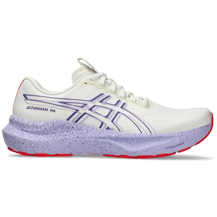 Asics GT-2000 14 Tokyo - Womens Running Shoes - Cream/Edo Purple