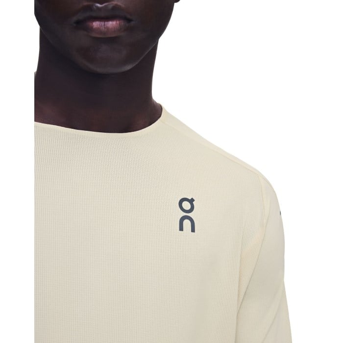 On Running Performance Long-T Mens Running Top - Hare/Brume - image 6