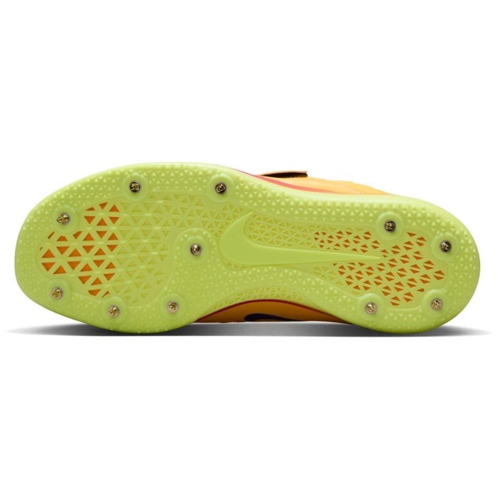 Nike High Jump Elite - Unisex Jumping Spikes - Citron Pulse/Indigo Burst/Mega Blue