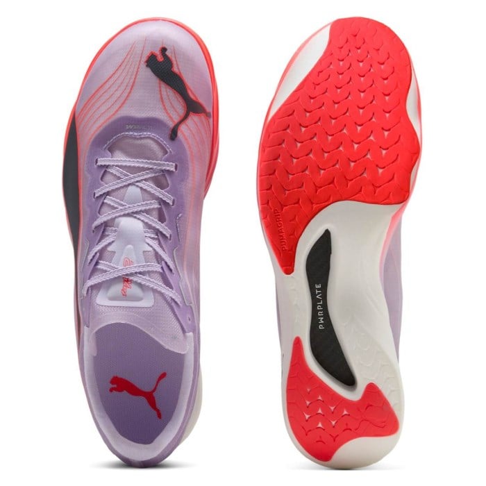 Puma Fast-FWD Nitro Elite 2 - Mens Racing Shoes - Light Lavender/Ultra Red - image 3