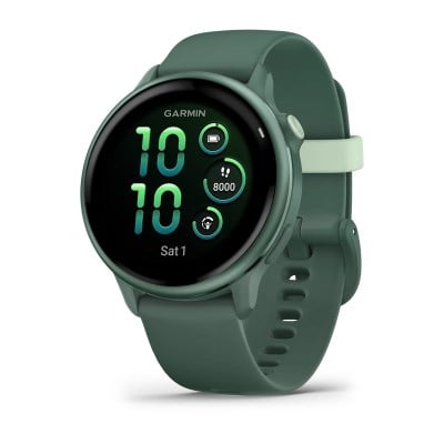 Garmin Vivoactive 6 GPS Smartwatch - Metallic Jasper Green/Jasper Green