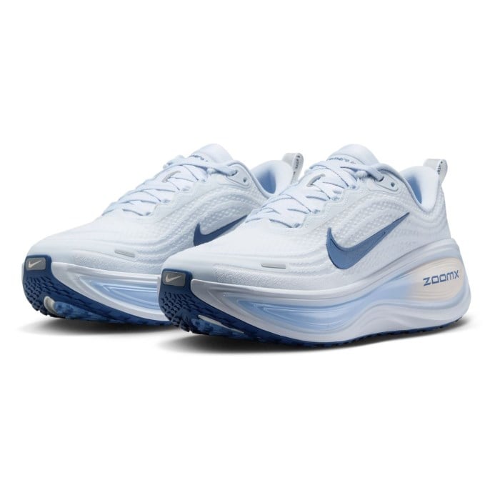 Nike Vomero Plus - Womens Running Shoes - White/Aluminium/Football Grey - image 2