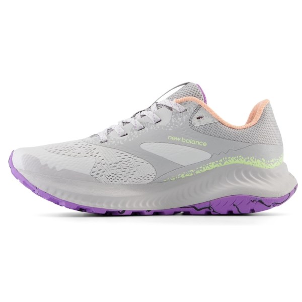 New Balance Nitrel v5 - Womens Trail Running Shoes - Grey Matter/Guava Ice/Limelight