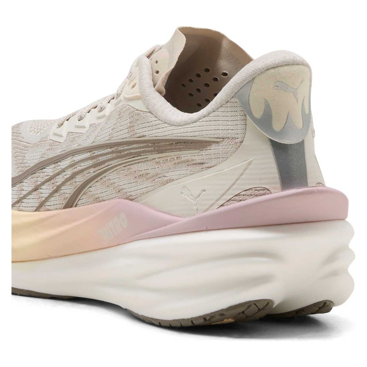 Puma Deviate Nitro 4 - Womens Running Shoes - Alpine Snow/Misty Pine - image 4