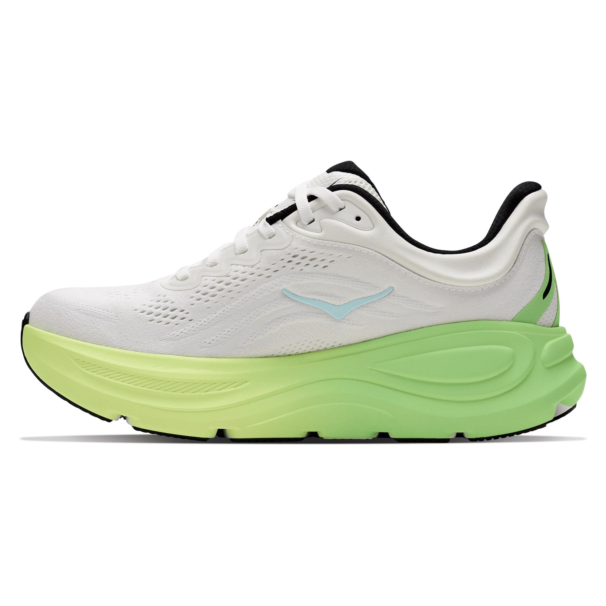 Hoka Bondi 9 - Womens Running Shoes - White/Tart/Apple - image 6