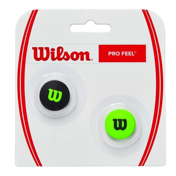 Wilson Pro Feel Tennis Vibration Dampener - Blade - Black/Volt Green