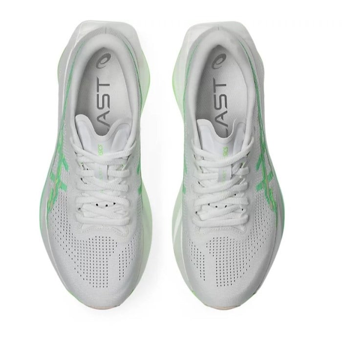Asics Sonicblast Ekiden - Womens Running Shoes - White/Vital Green