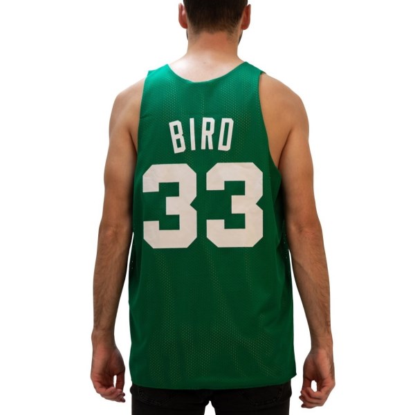 Mitchell & Ness Boston Celtics Larry Bird Reversible Mesh Mens Basketball Jersey - Green