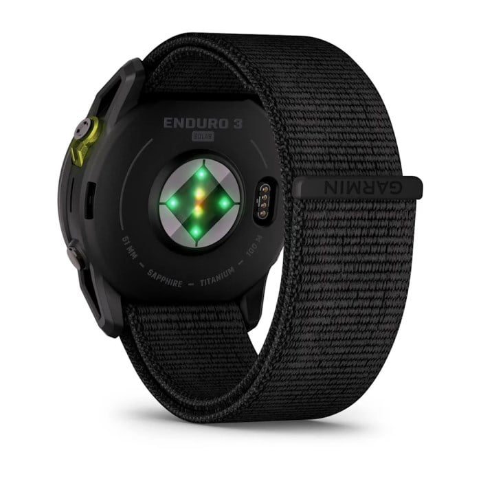 Garmin Enduro 3 DLC Titanium Performance Smartwatch - Carbon Grey/Black
