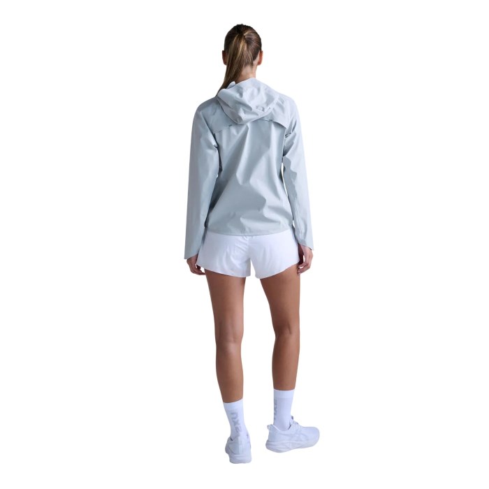 2XU Ignition Shield Womens Waterproof Jacket - Harbor Mist/Silver Reflective