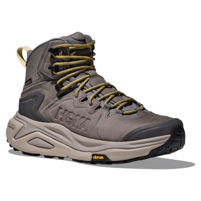 Hoka Kaha 3 GTX - Mens Hiking Shoes - Gravel/Cement - image 2
