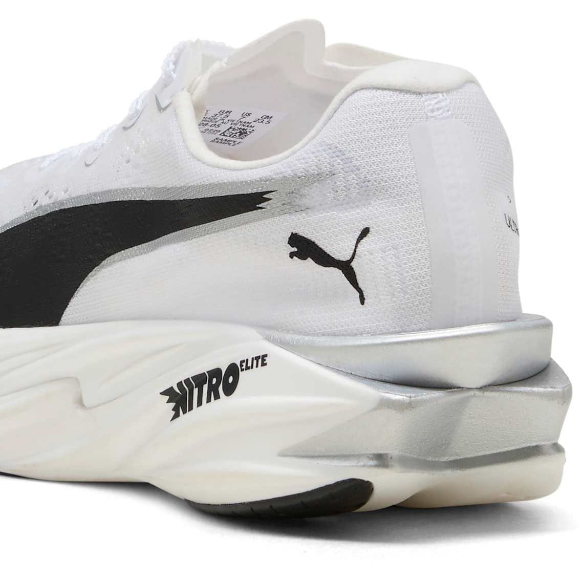 Puma Deviate Nitro Elite 4 - Womens Running Shoes - Puma White/Puma Black