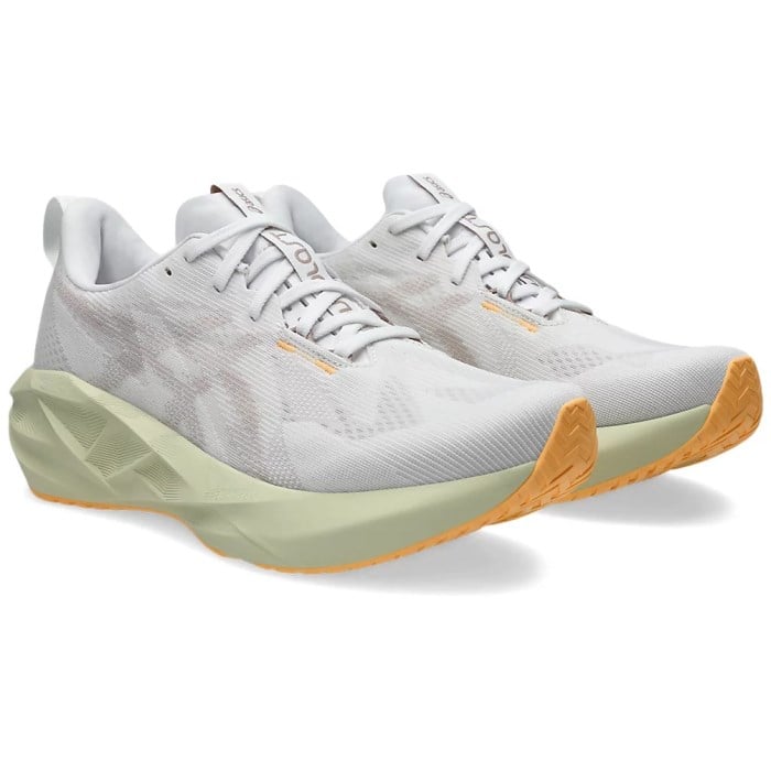 Asics Novablast 5 - Mens Running Shoes - White/Fawn