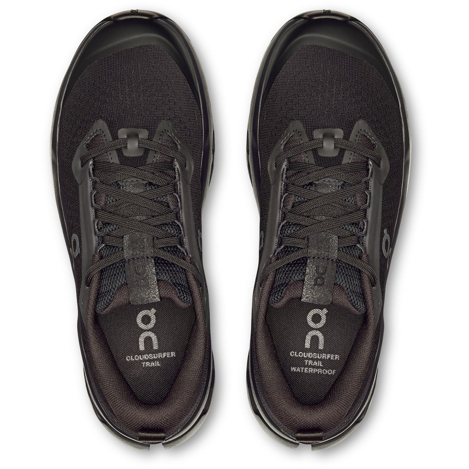 On Cloudsurfer Trail 2 - Womens Trail Running Shoes - Black/Black