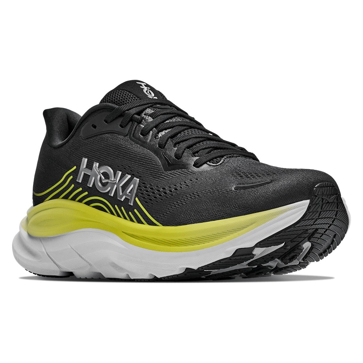 Hoka Clifton 11 - Mens Running Shoes - Black/Cosmic Grey - image 6